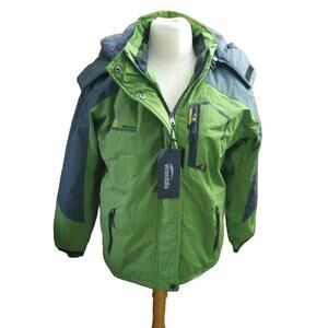 Wantdo Ski Coat Women's Waterproof Fleece lined Jacket Sz XS Hooded Jacket $298